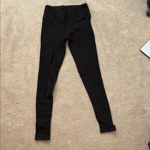 ClimateRight by Cuddl Duds Black Fleece Leggings XS
